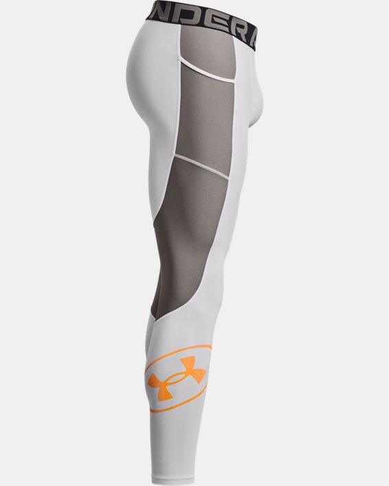 Men's UA Evolution Train Leggings, Gray, pdpMainDesktop image number 8